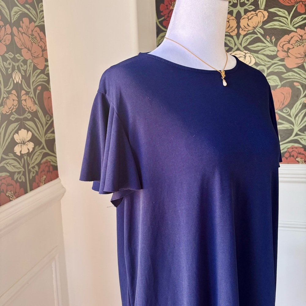 Flowy Cap Sleeve Mini Dress 🦋 - Picture 4 of 5